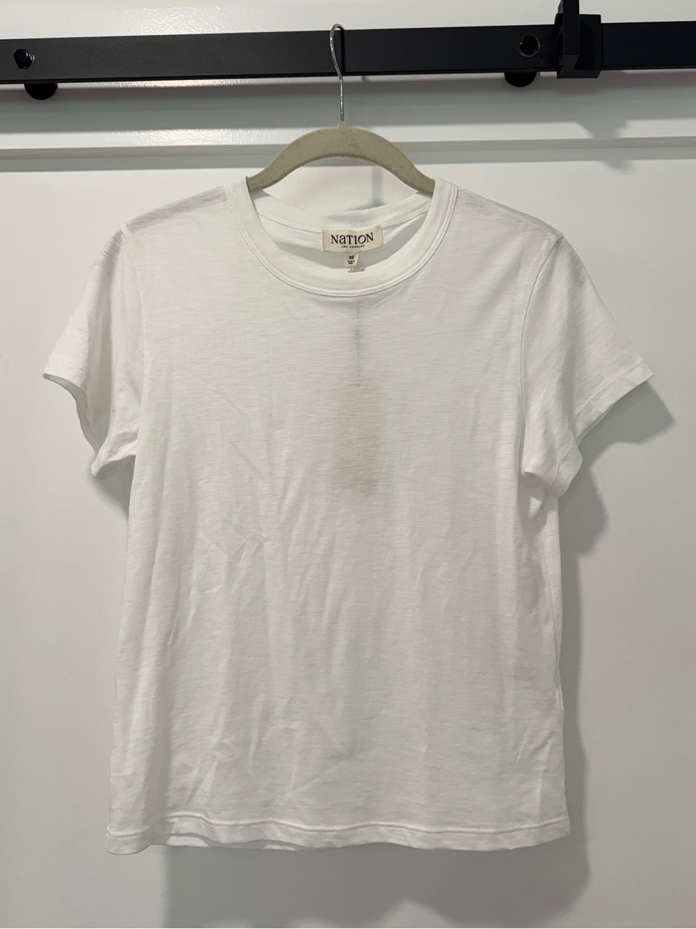 NWT- Nation White Tee